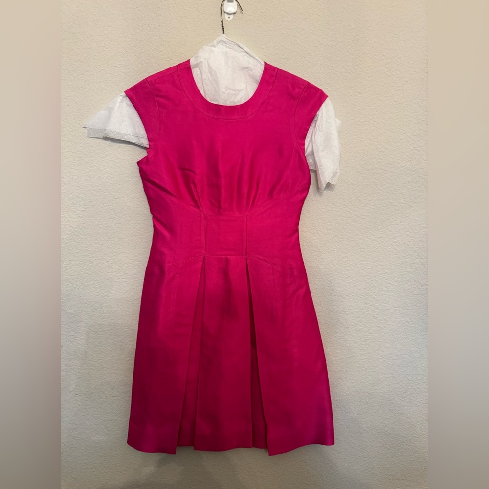 Kate Spade Vibrant Pink Silk Dress